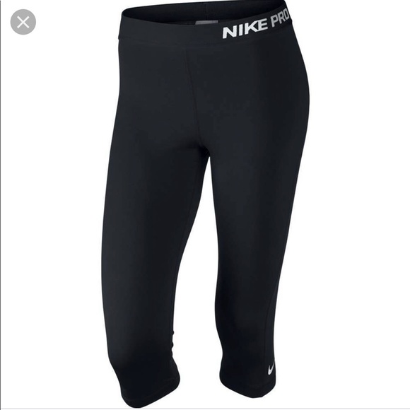 women's nike pro crop leggings